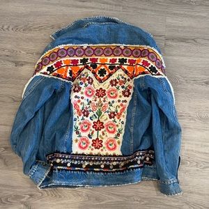 Boho Zara jean jacket